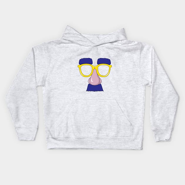 Groucho Marx Kids Hoodie by VshopDesign